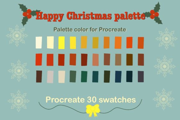 Download Happy Christmas Color Palettes - Color palettes Collection