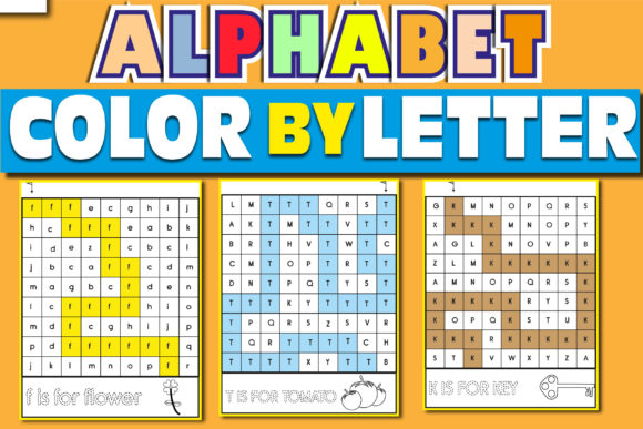Download Alphabet Maze Worksheet, Color by Letter - Premium Resources