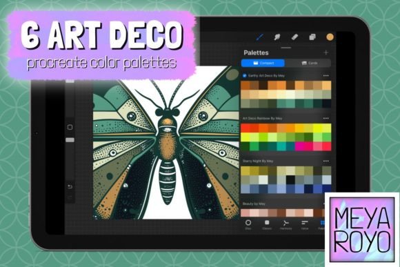 Download Art Deco Procreate Color Palettes - Color palettes Collection