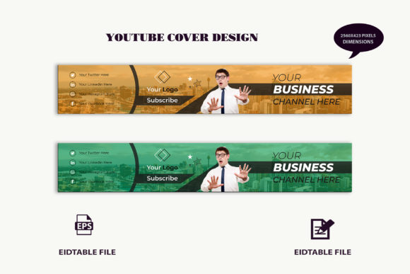 Download Creative Templates YouTube Banner Design - Creative templates Collection