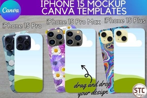 Download IPhone 15 Pro Max Mockup Canva Templates - Iphone 15 Collection