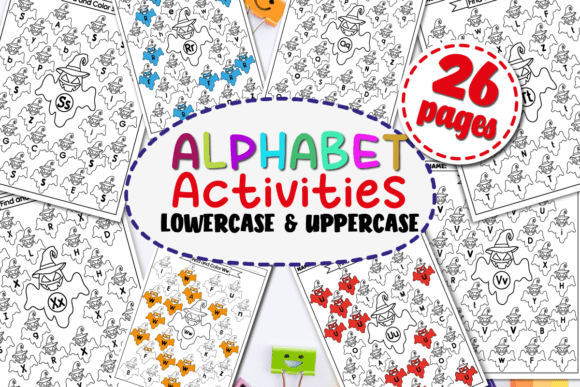 Download Color by Letter, Alphabet Identification - Color by letter Collection