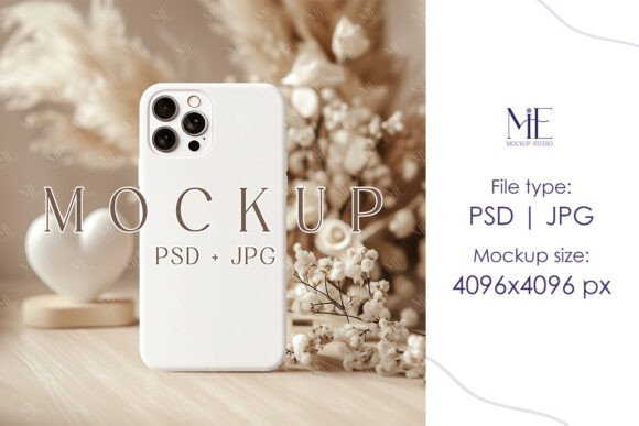 Download IPhone 15 Case Mockup, Mobile Device PSD - Iphone 15 Collection