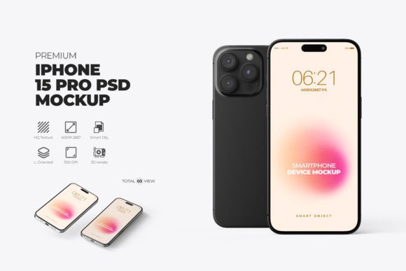 Download IPhone 15 Pro Responsive Psd Mockup - Iphone 15 Collection